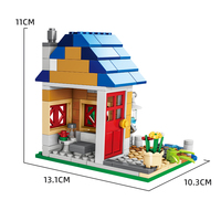 WOMA TOYS 2023 Briques éducatives DIY Modèle 3D Ville Police Chasse illégale SWAT Voiture en plastique Petit bloc de construction Jouet DIY Set