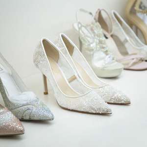 <span class=keywords><strong>Scarpe</strong></span> da <span class=keywords><strong>Sposa</strong></span> Estive alla Moda con Tacco Basso in Rete di Alta Qualità per la <span class=keywords><strong>Sposa</strong></span> - Product Image 4