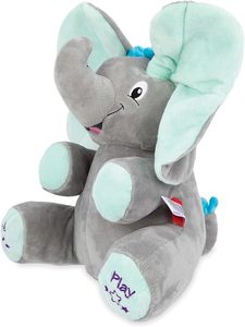 Peek a Boo <span class=keywords><strong>Teddy</strong></span> <span class=keywords><strong>Bear</strong></span> Book Juguete interactivo Canto musical Hablando Animal de peluche Adorable Electric Animate Gift - Product Image 4