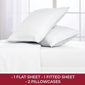 Bán buôn trắng mềm đôi chải sợi nhỏ <span class=keywords><strong>satin</strong></span> ban nhạc bedding Set Home tấm ga trải giường 4 cái với chất lượng tốt - Product Image 3