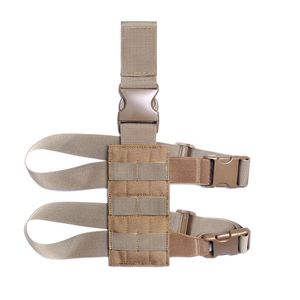 Sac de jambe tactique extérieur léger personnalisé 1000D avec multi-poches camouflage accessoire suspendu chasse 20x10x5cm - Product Image 3