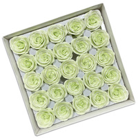 Rose éternelle de la Saint-Valentin chinoise, bouquet de fleurs simulées à sept couches, cadeau en savon moulé par injection, vente en gros DIY