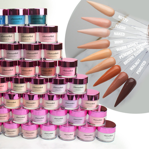 Kit de poudre acrylique pour ongles – Vente directe usine – Haute pigmentation, haute qualité – Poudre 2-en-1 pour trempage et acrylique pour système de trempage d'ongles - Product Image 4