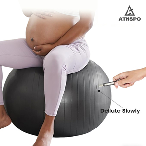 Tùy Chỉnh Kích Thước Tập Thể Dục Bóng Cân Bằng Tập Thể Dục Phòng Tập Thể Dục Chống Burst Sinh Thái Thân Thiện Với Yoga Pilates Bóng - Product Image 4