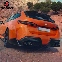 Kit de carrosserie en fibre de carbone sèche de style MP pour BMW M5 G90 G99 Pare-chocs avant Séparateur de lèvres Jupe latérale Diffuseur arrière de style MP Pièces détachées automobiles
