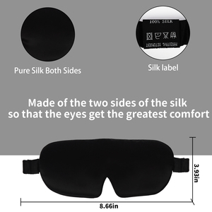 Custom Logo 100% Silk Natural Sleeping Eye Mask Silk <strong>Eyemask</strong> <strong>Lavender</strong> Lash Extension Sleep 3D Silk <strong>Eyemask</strong> - Product Image 4