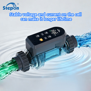 Électrolyseur <span class=keywords><strong>au</strong></span> <span class=keywords><strong>sel</strong></span> de haute qualité avec plaques en titane, contrôle WiFi via application, longue durée de vie, installation facile pour système de piscine à eau salée - Product Image 6
