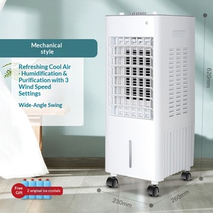 Ventilador de agua portátil para el hogar, enfriador de aire con control remoto, pequeño aire acondicionado móvil para dormitorio - Product Image 6