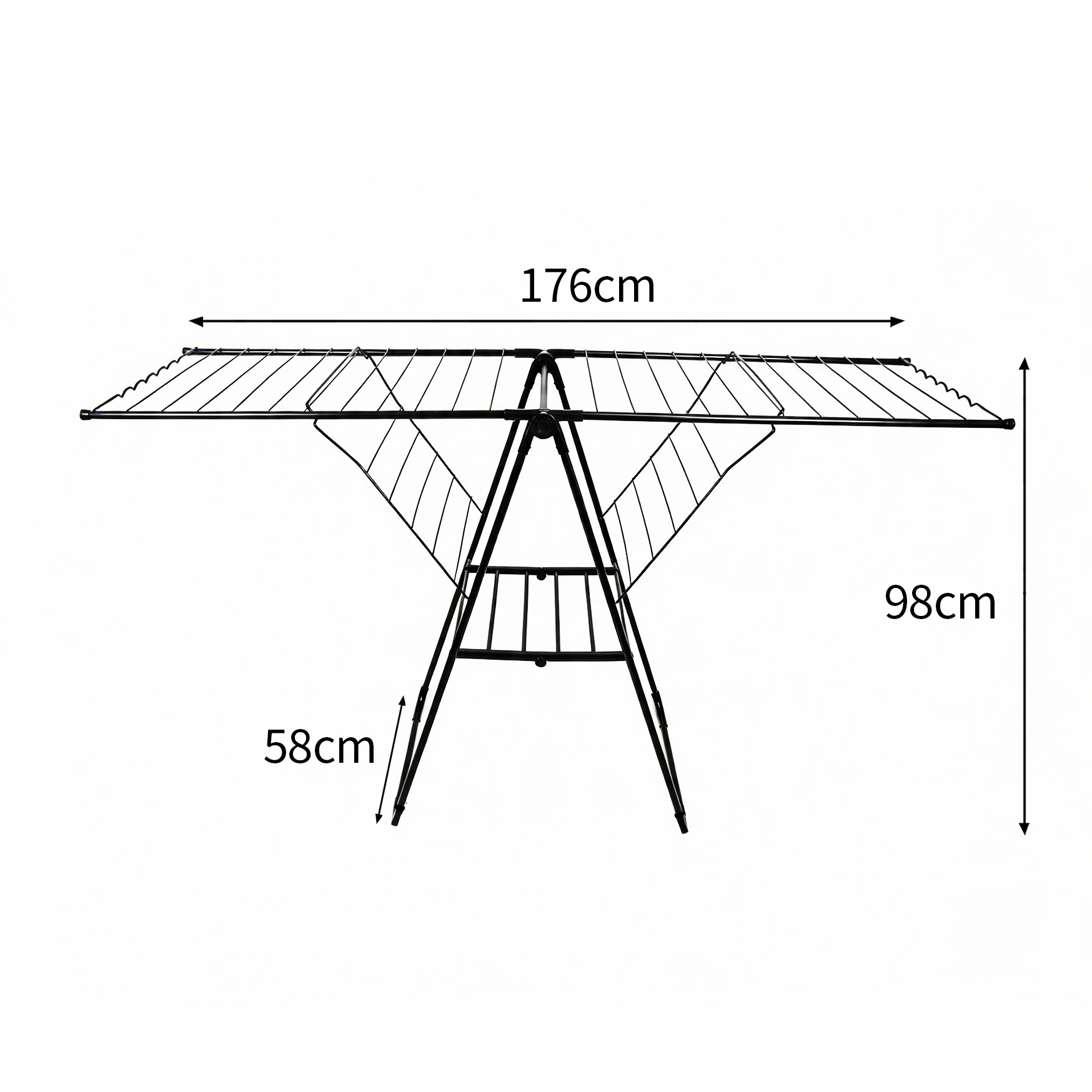 176*58*98cm
