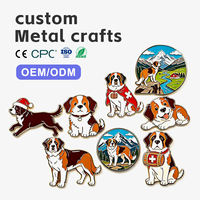 Badge métallique personnalisé, badge de revers gravé et peint, finition chromée, broche à fermoir papillon, gaufrage 3D tridimensionnel