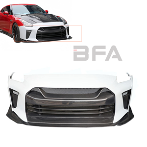 Paraurti Anteriore in Fibra di Carbonio Semi-Lavorata per Nissan GTR R35 Modelli dal <span class=keywords><strong>2008</strong></span> al <span class=keywords><strong>2019</strong></span> - Product Image 1