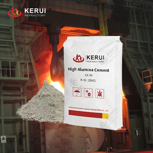 KERUI, fabricant chinois de <span class=keywords><strong>ciment</strong></span> réfractaire, fournisseur de <span class=keywords><strong>ciment</strong></span> d'aluminate de calcium pour béton réfractaire et mortier - Product Image 1