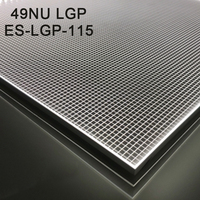 Feuille de plastique ES-LGP-115 LGP Light Guide Plate Light Diffusant pour 49NU