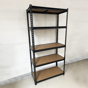 American Style Rivet Gourd Hole Shelf Carbon Steel Adjustable Storage Rack For Living Room Study Bedroom Kitchen - Product Image 2