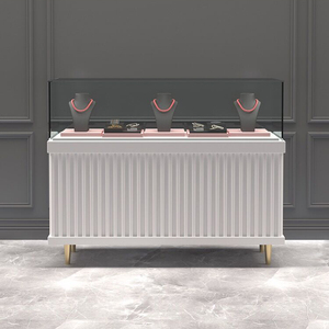 2024 Großhandel günstiger Preis Schmuckladen Schmuck Glas Auslage Schaukasten - Product Image 2