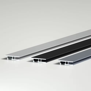 Perfis de alumínio para vitrine de museu, armário de vidro e estrutura de alumínio acrílico para museu - Product Image 1