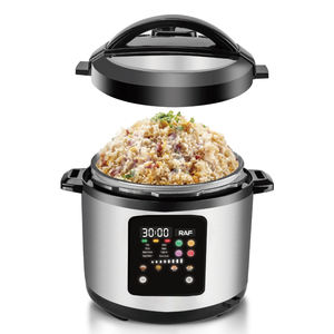 Autocuiseur 6L Cuiseur à riz Mijoteuse <span class=keywords><strong>Yaourtière</strong></span> Multi-fonction Instantanée <span class=keywords><strong>12</strong></span> préréglages Noir - Product Image 4