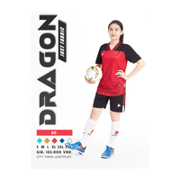 Maillots de football personnalisés Dragon II de haute qualité, les plus vendus, avec impression par transfert thermique, étiquettes uniformes, 100 % polyester, unisexe, style élégant