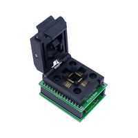 Adaptador de programador de IC TQFP32 QFP32 a DIP32, zócalo de prueba de chip SA663, base de grabación para circuitos integrados
