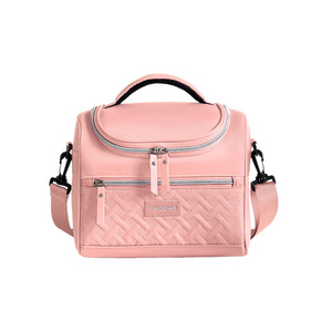 Frische Leopard Print Lunch Bag Large Capacity Insulated Portable Shoulder Bag for Outdoor Commute Picnic - Product Image 5