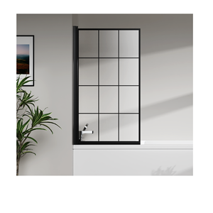 Pantalla de baño individual con pintura negra, pantalla de ducha de <span class=keywords><strong>bañera</strong></span>, barato, superventas - Product Image 1