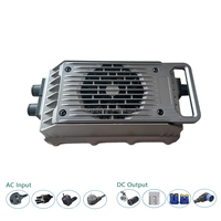Chargeur de batterie au lithium Longrun Q2-1400P étanche IP67 24V 48V 60V 72V, sortie 1400W, efficacité >93%, refroidissement par air pour tricycles
