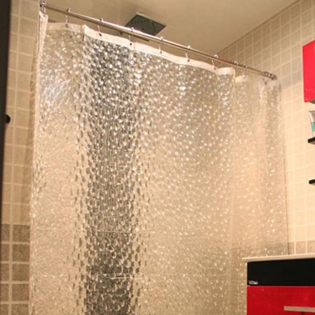 Заводская цена, 1,8x2 м душевая занавеска, бытовые принадлежности для ванной комнаты, утолщенная Водонепроницаемая занавеска с 3D-эффектом, Водный куб, занавеска для ванной