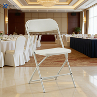 Chaise pliante portable en plastique et métal, idéale pour dortoir, bureau et usage quotidien – Vente en gros usine