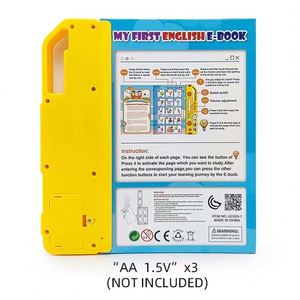 Livre électronique sonore rechargeable pour enfants Zhorya, machine d'apprentissage intelligente en anglais - Product Image 5