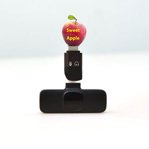 Nuevo adaptador de corriente continua tipo C para teléfonos móviles de Apple, Clip de cuello inalámbrico, micrófono, auriculares, tarjeta de sonido, música - Product Image 5