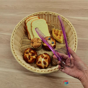 20 cm 8 Zoll lange unzerbrechliche Küchen utensilien Plastiks alat Zange Brot Zange Party Bäckerei Buffet verwenden - Product Image 2