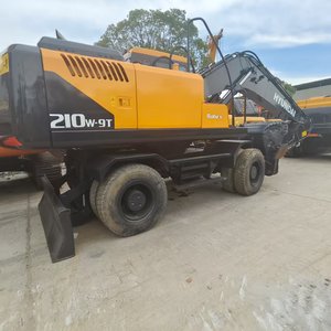 Entrega Rápida, Excavadora Hidráulica de Ruedas Hyundai 210W-9 Usada, 20.5 Toneladas, Equipo Industrial en Venta a Bajo Precio - Product Image 5