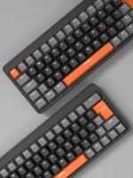 Clavier mécanique OEM d'usine 60 %, 61 touches, connectivité triple mode, rétroéclairage LED RGB, nouvelle arrivée, clavier de jeu personnalisé
