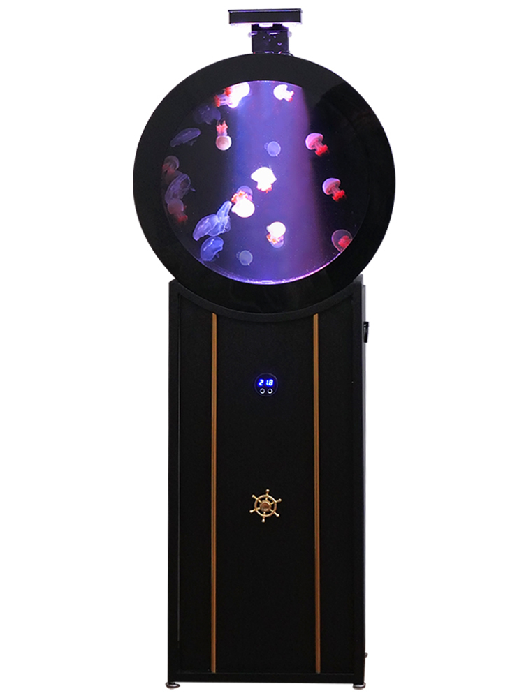 Cylindre rond (noir) + socle + thermostat