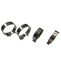 YC/Yucai Mini-pince réglable en acier inoxydable 304 poli pour circuit d'huile FSAE, pour tuyau robuste métrique 6-8mm
