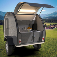Meilleure remorque de Minicamping, Camping tout-terrain, caravane gitane, petite caravane, dosette, basique, goutte d'eau