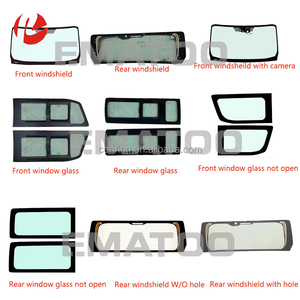 Hiace <span class=keywords><strong>Van</strong></span> KDH200 2005-2018 Standard <span class=keywords><strong>toit</strong></span> bas pare-brise arrière vitre arrière sans trou 1746X567mm - Product Image 5