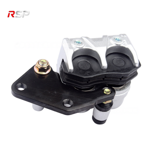 Étrier <span class=keywords><strong>de</strong></span> <span class=keywords><strong>frein</strong></span> arrière RSP SCKQ-08 avec support, double piston en alliage d'aluminium pour moto <span class=keywords><strong>de</strong></span> cross/moto tout-terrain <span class=keywords><strong>50cc</strong></span> 140cc, <span class=keywords><strong>frein</strong></span> à disque hydraulique - Product Image 5