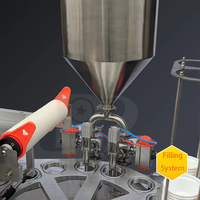 Machine de remplissage et de scellage rotative pour capsules de café Nespresso en aluminium, pour gelée et yaourt