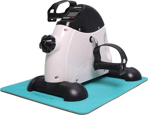 PROIRON Vélo d'exercice compact pour la maison et le bureau, entraîneur de jambes et de bras, pédalier de bureau, renforceur <span class=keywords><strong>musculaire</strong></span> assis, vélo stationnaire portable - Product Image 1