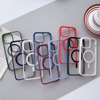 Coque de téléphone à chargement sans fil mat pour iPhone 17 Pro Max, étui magnétique en TPU pour iPhone 16, 15, 12, 13, 14, 17 Air