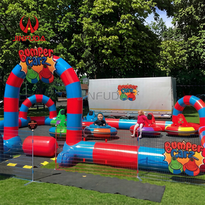 Parcours de Voitures Tamponneuses Gonflables pour Enfants, Durable, Portable, pour <span class=keywords><strong>Jeux</strong></span> Compétitifs en Communauté, Modèle UFO - Product Image 1