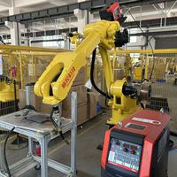 Robot de soudage industriel à 6 axes, bras robotisé avec moteur de boîte de vitesses PLC, portée de 2078 mm, charge utile de 6 kg, indice de protection IP54, répétabilité de 0,07 mm pour le soudage