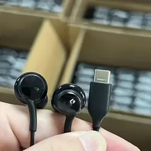 Casque USB C EO-IG955 pour Samsung Note 10 casques pour écouteurs AKG Type C avec micro écouteurs filaires écouteurs