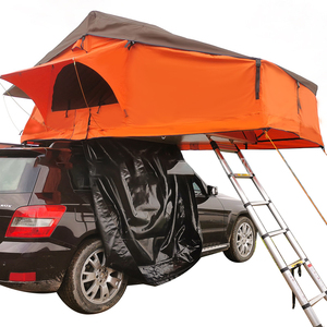 Vente en gros d'usine personnalisée tente de toit en Oxford pliable à couverture souple pour voiture <span class=keywords><strong>camping</strong></span> en plein air - Product Image 2