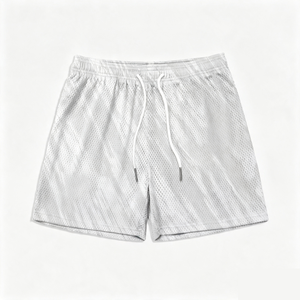Pantaloncini Personalizzati Alabama con Doppio Logo, Stile Retrò Universitario, con Grafica della Squadra e Coulisse in Rete per Uomo - Product Image 6