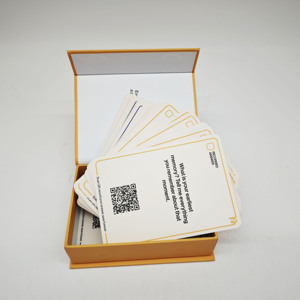 Cartes <span class=keywords><strong>de</strong></span> conversation personnalisées Boîte magnétique Différentes cartes et tailles Cartes <span class=keywords><strong>de</strong></span> questions <span class=keywords><strong>Jeu</strong></span> <span class=keywords><strong>de</strong></span> cartes amusant pour les fêtes - Product Image 3