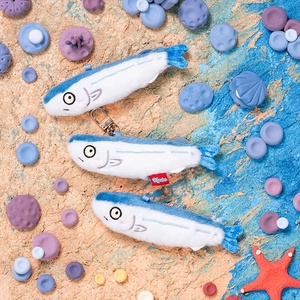 Serie all'Ingrosso di Giocattoli di Peluche a Forma di Animali Marini Realistici, Simili a Gamberetti e Pesci, Ornamenti da Appendere, Regali - Product Image 3