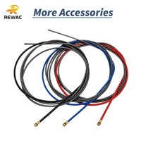 Douilles en fil de téflon PTFE pour torche de soudage MIG MAG, guides de fil non métalliques pour pistolet de soudage, pièces de rechange et consommables