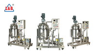 Machine à mélanger en acier inoxydable avec agitateur en ligne pour la fabrication de ketchup, sauce tomate, vinaigrette et mayonnaise